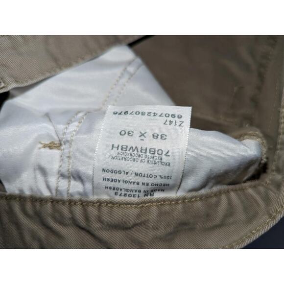 Wrangler Cargo Pants Size 38 x 30 Tan -0623B06 - Picture 3 of 4